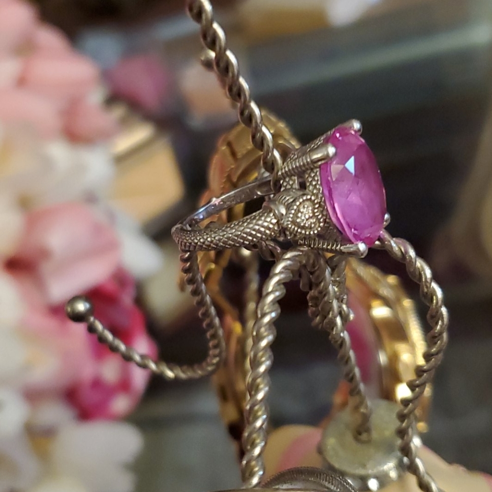 Judith Ripka ring size 7 - Picture 3 of 3